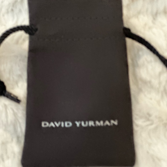 Authentic David Yurman Sterling Silver Open Heart Cable Necklace - Picture 12 of 16